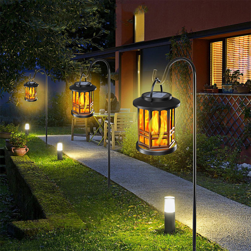 Wodoodporna zewnętrzna lampka nocna solarna