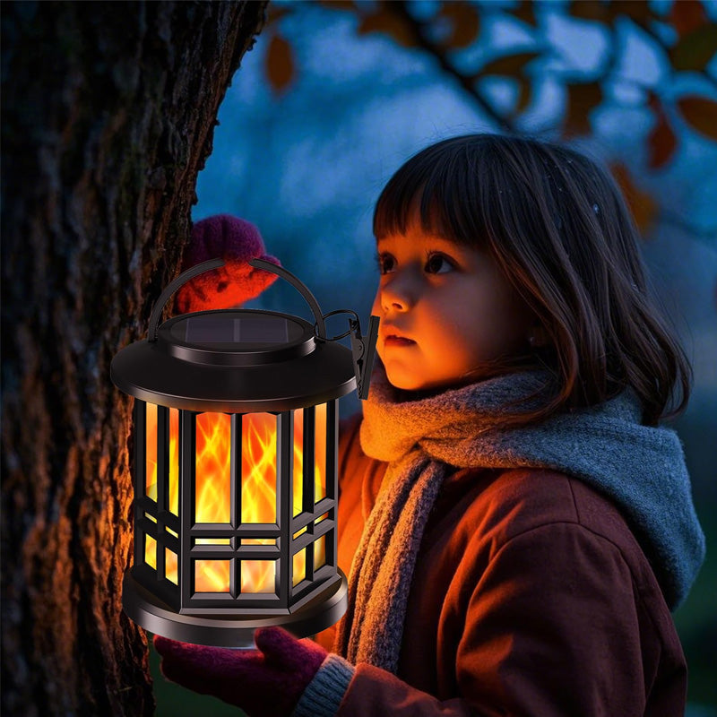 Wodoodporna zewnętrzna lampka nocna solarna