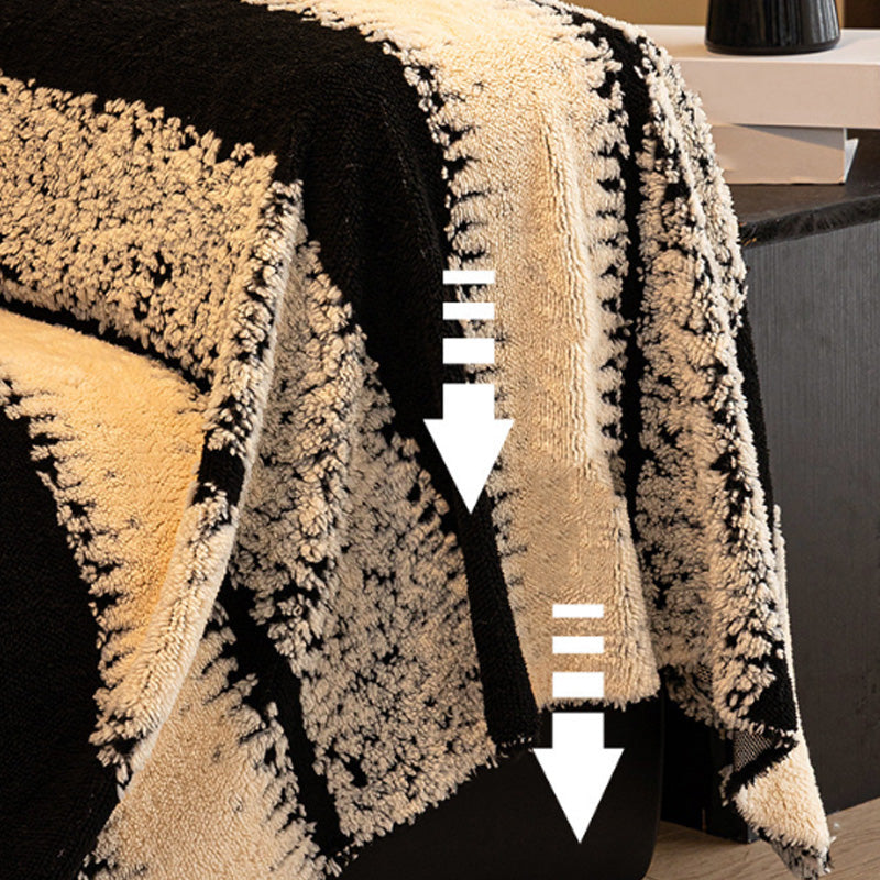 Puha, plüss, csúszásmentes kanapéhuzat