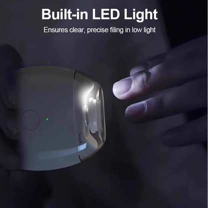 ⭐ Elektromos körömvágó 💡 — Automatikus, csendes és biztonságos, 90 napos akkumulátorral 🔋