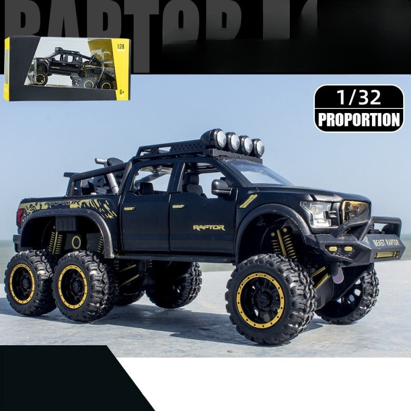 1:32 méretarányú ötvözött nagy teherbírású nyerges vontató