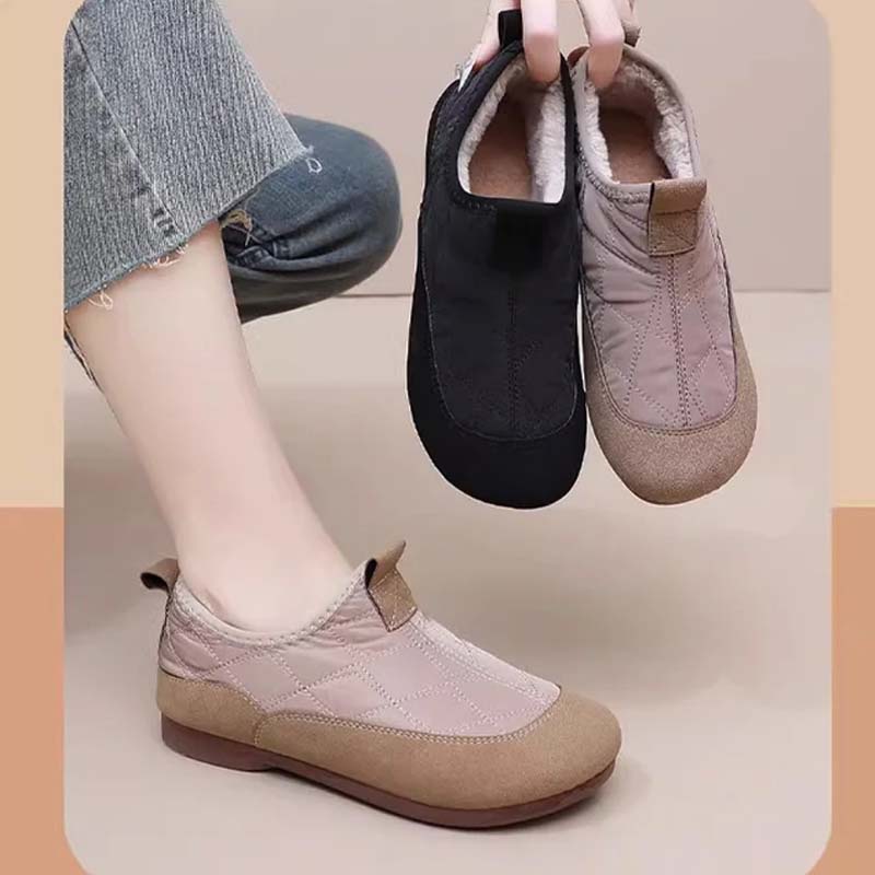 Női kültéri termikus slip-on cipő