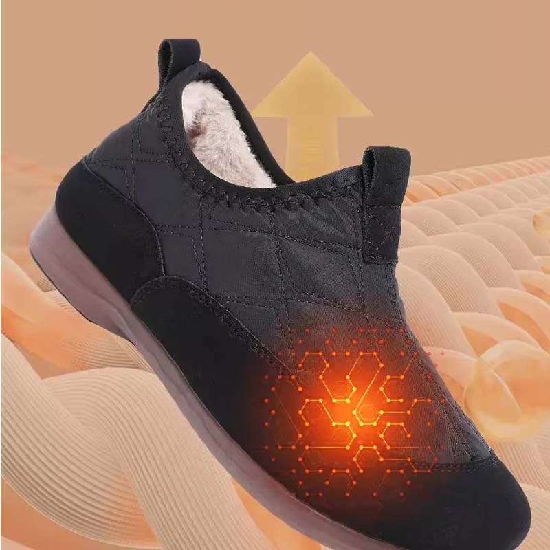 Női kültéri termikus slip-on cipő