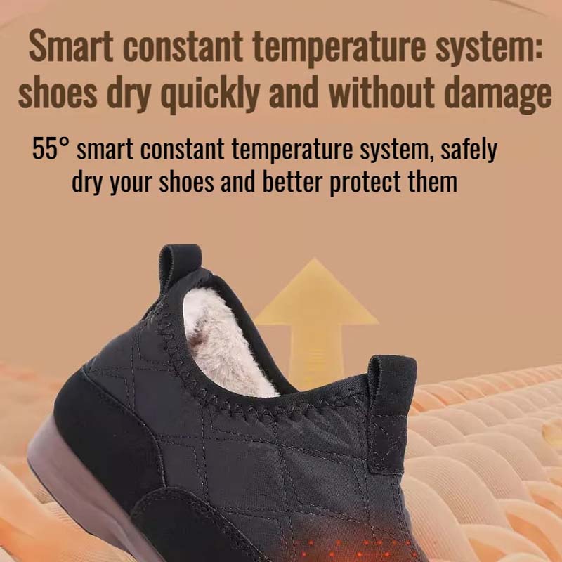 Női kültéri termikus slip-on cipő
