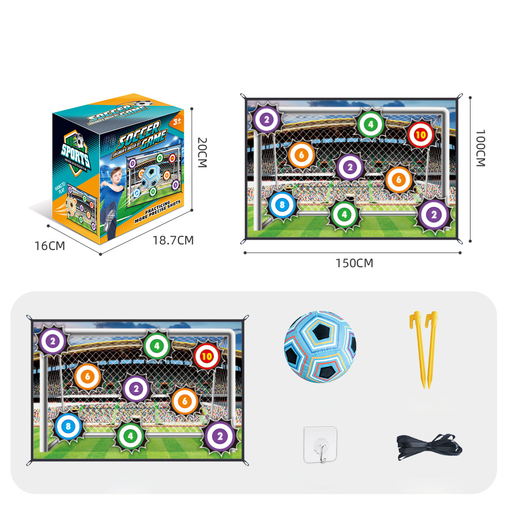 🎉Új akciós akciók – 49% KEDVEZMÉNY💥Futball labdajáték készlet gyerekeknek
