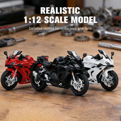 🏍Motorkerékpár modell 1:12 méretarányban