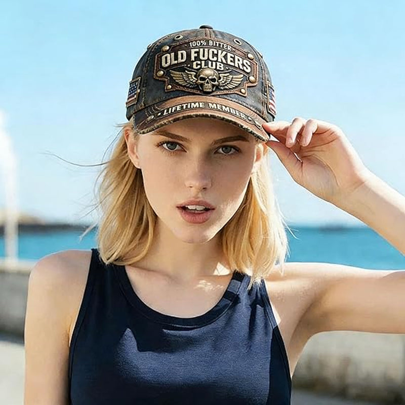 💝🧢Retro hímzett baseball sapka