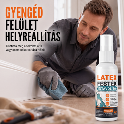 🧴 Többfelületű latex festékoldó spray – Falra, fára, fémre – Utánvét 🔥