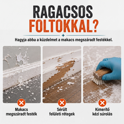 🧴 Többfelületű latex festékoldó spray – Falra, fára, fémre – Utánvét 🔥